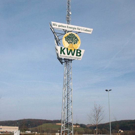 KWB Biomassenheizung Pylon